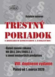 Trestný poriadok s rozsiahlym komentárom a judikatúrou (ISBN: 9788089350841)