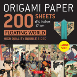 Origami Paper 200 sheets Floating World 6 3/4" (ISBN: 9780804853125)