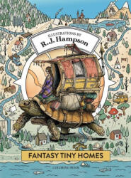 Fantasy Tiny Homes Coloring Book - R. J. Hampson (ISBN: 9781922472243)