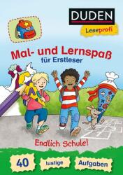 Duden Leseprofi - Mal- und Lernspaß für Erstleser. Endlich Schule! (ISBN: 9783737334174)