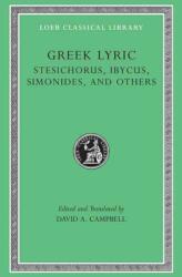 Greek Lyric (ISBN: 9780674995253)