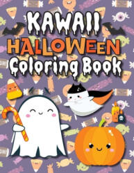 Kawaii Halloween Coloring Book - ENGAGE BOOKS ACTIVI (ISBN: 9781774765753)