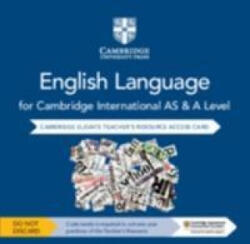 Cambridge International AS and A Level English Language Cambridge Elevate Teacher's Resource Access Card - Mike Gould, Marilyn Rankin (ISBN: 9781108455893)