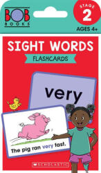 Bob Books - Sight Words Flashcards Phonics, Ages 4 and Up, Kindergarten (ISBN: 9781546114413)