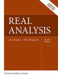 Real Analysis (ISBN: 9780134689494)