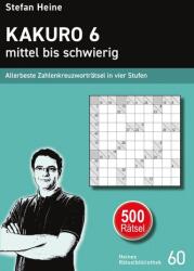 Kakuro 6 - mediu spre dificil (ISBN: 9783939940715)