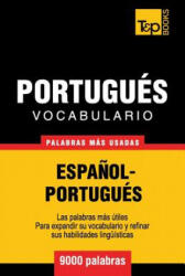 Vocabulario espanol-portugues - 9000 palabras mas usadas - Andrey Taranov (ISBN: 9781780714004)