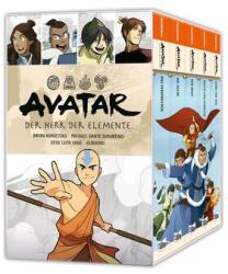 Avatar - Der Herr der Elemente Schuber - Bryan Konietzko, Gene Luen Yang, Guhrihiro Studios (ISBN: 9783986668204)