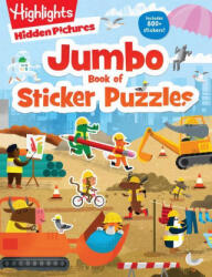 Jumbo Book of Sticker Puzzles - Highlights (ISBN: 9781644726785)