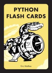 Python Flash Cards (ISBN: 9781593278960)