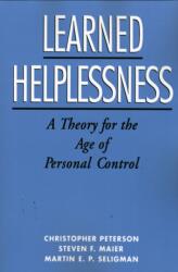Learned Helplessness - Steven F. Maier (ISBN: 9780195044676)