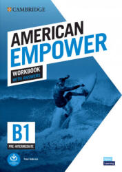 American Empower Pre-intermediate/B1 Workbook with Answers - Peter Anderson (ISBN: 9781108818353)
