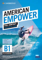 American Empower Pre-intermediate/B1 Full Contact with Digital Pack - Adrian Doff, Craig Thaine, Herbert Puchta, Jeff Stranks, Peter Lewis-Jones (ISBN: 9781108849722)