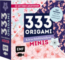 333 Origami Minis - Kirschblütenfest - Dein dekorativer Wendeblock zum kreativen Falten & Notieren - Edition Michael Fischer (2025)