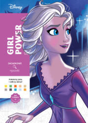 Girl power. Kolorowanka antystresowa Disney. Zagadkowe rysunki | William Bal (2025)