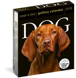 Dog Page-A-Day(R) Gallery Calendar 2026 (2025)