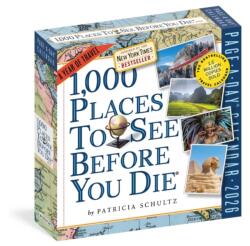 1, 000 Places to See Before You Die Page-A-Day(R) Calendar 2026 (2025)