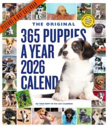 365 Puppies-A-Year Picture-A-Day(R) Wall Calendar 2026 (2025)