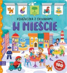 W mieście. Książeczka z okienkami (2024)