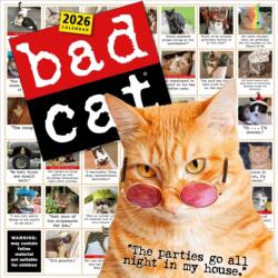 Bad Cat Wall Calendar 2026 (2025)