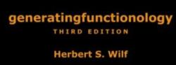 generatingfunctionology (ISBN: 9781568812793)