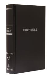 NKJV, Pew Bible, Large Print, Hardcover, Black, Red Letter Edition, Comfort Print (ISBN: 9780718095628)