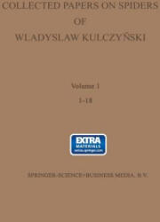 Collected papers on spiders of Wladyslaw Kulczynski - W adys aw Kulczy ski (ISBN: 9789401758246)