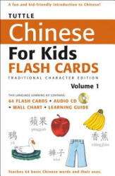Tuttle Chinese for Kids Flash Cards Kit Vol 1 Traditional Ed - Tuttle Publishing (ISBN: 9780804839358)