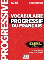 Vocabulaire Progressif du français. Niveau intermédiaire. Livre de l'élève avec ressources numériques (ISBN: 9783125260658)