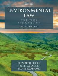 Environmental Law (ISBN: 9780198811077)