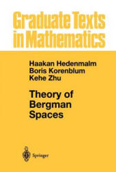 Theory of Bergman Spaces - Hakan Hedenmalm, Boris Korenblum, Kehe Zhu (ISBN: 9781461267898)