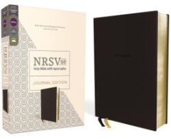 Nrsvue, Holy Bible with Apocrypha, Journal Edition, Leathersoft, Black, Comfort Print - Zondervan (ISBN: 9780310463719)
