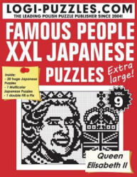 XXL Japanese Puzzles: Famous people - Logi Puzzles, Andrzej Baran, Joanna Diez (ISBN: 9781496085955)