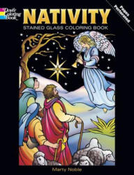 Nativity Stained Glass Coloring Book - Marty Noble (ISBN: 9780486435275)