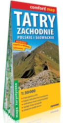 Nyugat-Tátra turistatérkép 1: 30000 (Expressmap) 2018 (ISBN: 9788380465695)