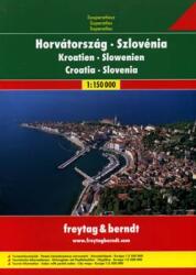 Horvátország - Szlovénia szuperatlasz - 1: 150000 (ISBN: 9783707904239)