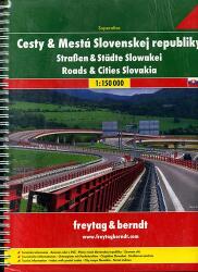 Szlovákia atlasz - 1: 150000 (ISBN: 9788089810901)