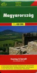 Magyarország autótérkép (keményborítós) - 1: 400000 (ISBN: 9783707901856)