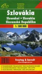 Szlovákia autótérkép (puhaborítós) - 1: 500000 (ISBN: 9783850840798)
