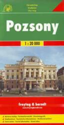 Pozsony keményborítós 1: 20 000 (ISBN: 9788096810932)