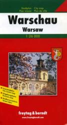 Varsó várostérkép (keményborítós) - 1: 15000 (ISBN: 9783707907315)