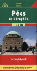 Pécs és környéke várostérkép keményb. (ISBN: 9789639458178)