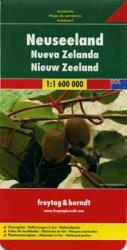 Új-Zéland autótérkép keményborítós - 1: 1750000 (ISBN: 9783707910483)