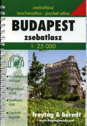 Budapest zsebatlasz - 1: 25000 (ISBN: 9789639458413)