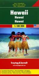 Hawaii autós- és turistatérkép - 1: 180000 (ISBN: 9783707906516)