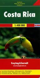 Costa Rica autóstérkép - 1: 400000 (ISBN: 9783707906509)