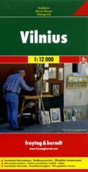 Vilnius várostérkép - 1: 12000 (ISBN: 9783707904864)