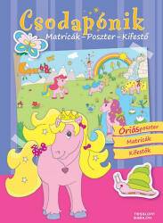 Csodapónik - Matricák - Poszter - Kifestő (ISBN: 9789632941912)