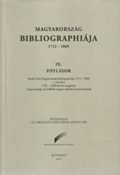 Magyarország Bibliographiája 1712-1860 (ISBN: 9789632006673)