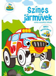 Színes járművek (ISBN: 9789634591375)